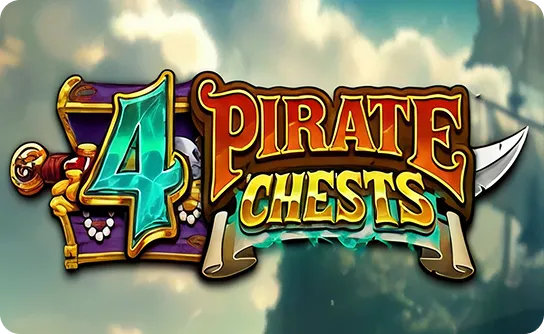 4 Pirate Chests